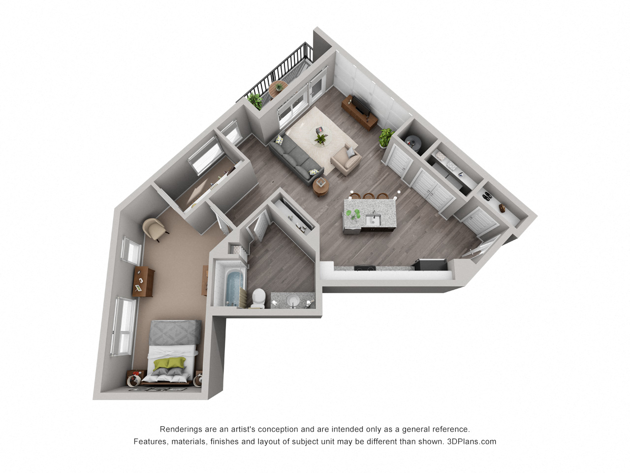 Beck floor plan
